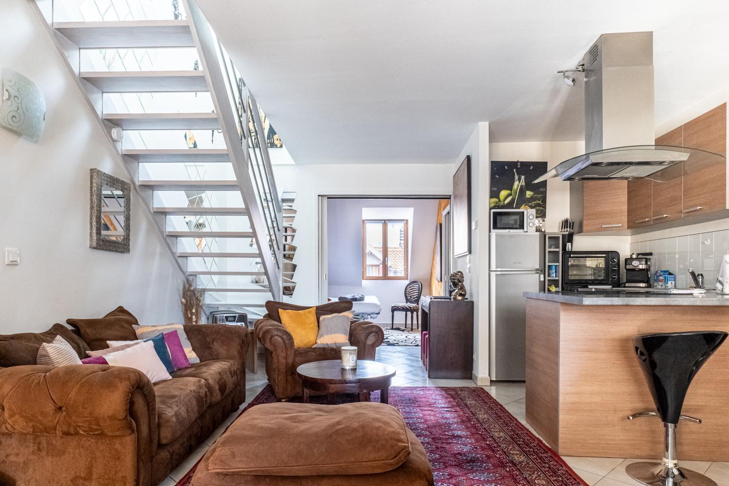 Carnot Duplex, Spacieux 3 Pieces Avec 2 Chambres Sur Les Rue Pietonnes آنسي المظهر الخارجي الصورة