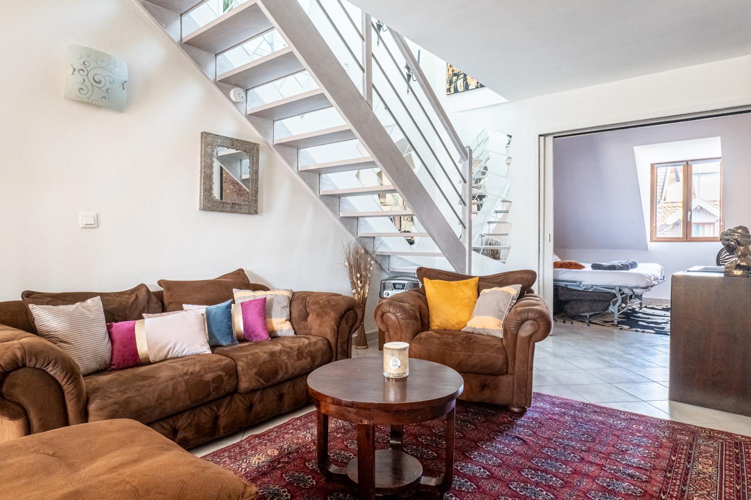 Carnot Duplex, Spacieux 3 Pieces Avec 2 Chambres Sur Les Rue Pietonnes آنسي المظهر الخارجي الصورة