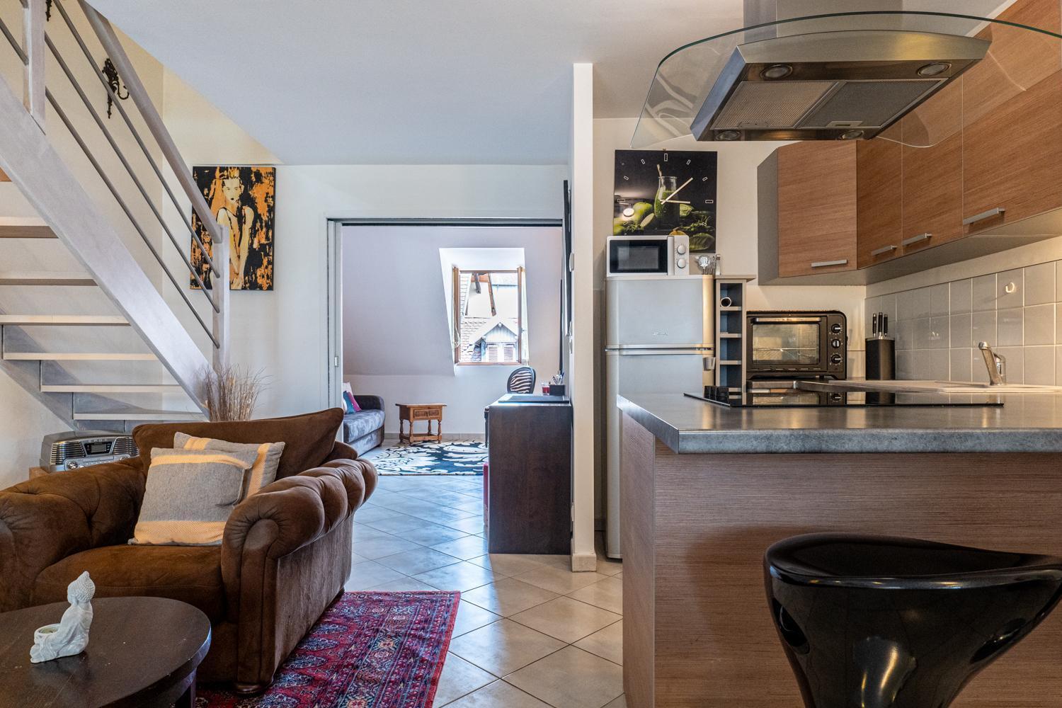 Carnot Duplex, Spacieux 3 Pieces Avec 2 Chambres Sur Les Rue Pietonnes آنسي المظهر الخارجي الصورة
